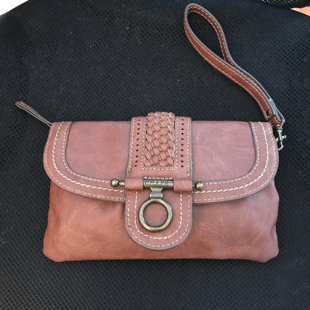 Chaps by Ralph Lauren crossbody or wristlet. NWT!